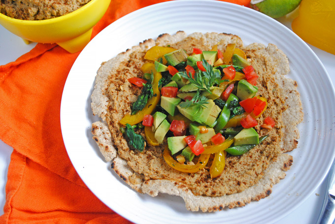 Chipotle Hummus & Oat Flour Tostadas (+ chips!) | Emilie Eats