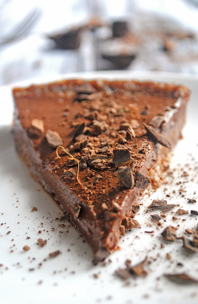 A silky-smooth Vegan Chocolate Pudding Pie that will impress all of your friends and family! No one will ever guess the secret ingredient.