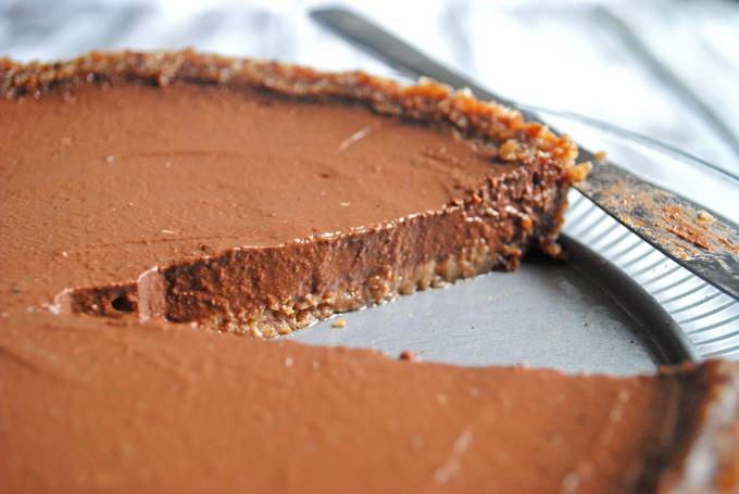A silky-smooth Vegan Chocolate Pudding Pie that will impress all of your friends and family! No one will ever guess the secret ingredient.