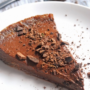 A silky-smooth Vegan Chocolate Pudding Pie that will impress all of your friends and family! No one will ever guess the secret ingredient.