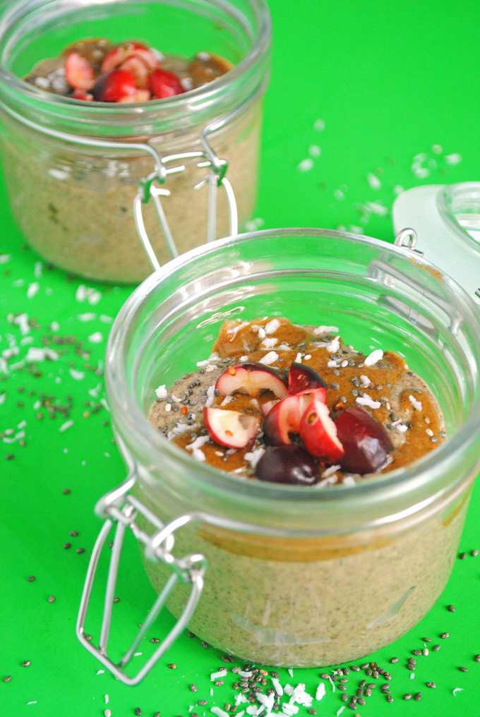 Packed with healthy Omega-3s, this easy Gingerbread Chia Pudding is the perfect way to enjoy the classic flavors of gingerbread as a snack or dessert!