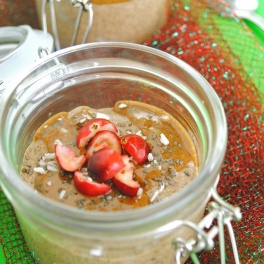 Packed with healthy Omega-3s, this easy Gingerbread Chia Pudding is the perfect way to enjoy the classic flavors of gingerbread as a snack or dessert!