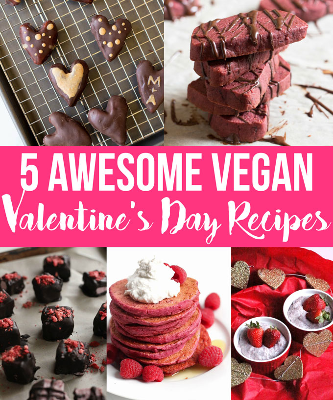 Show your loved ones how much you care by making one of these Valentine's Day recipes! All vegan, all delicious. You'll want these treats year round!