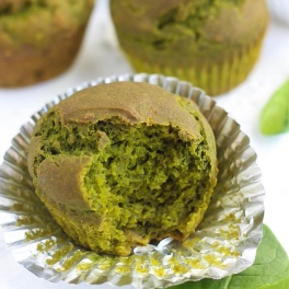 If you struggle to get your greens in, how about making some muffins? These vegan & gluten-free Spinach Muffins are packed with nutritious spinach you can't even taste.