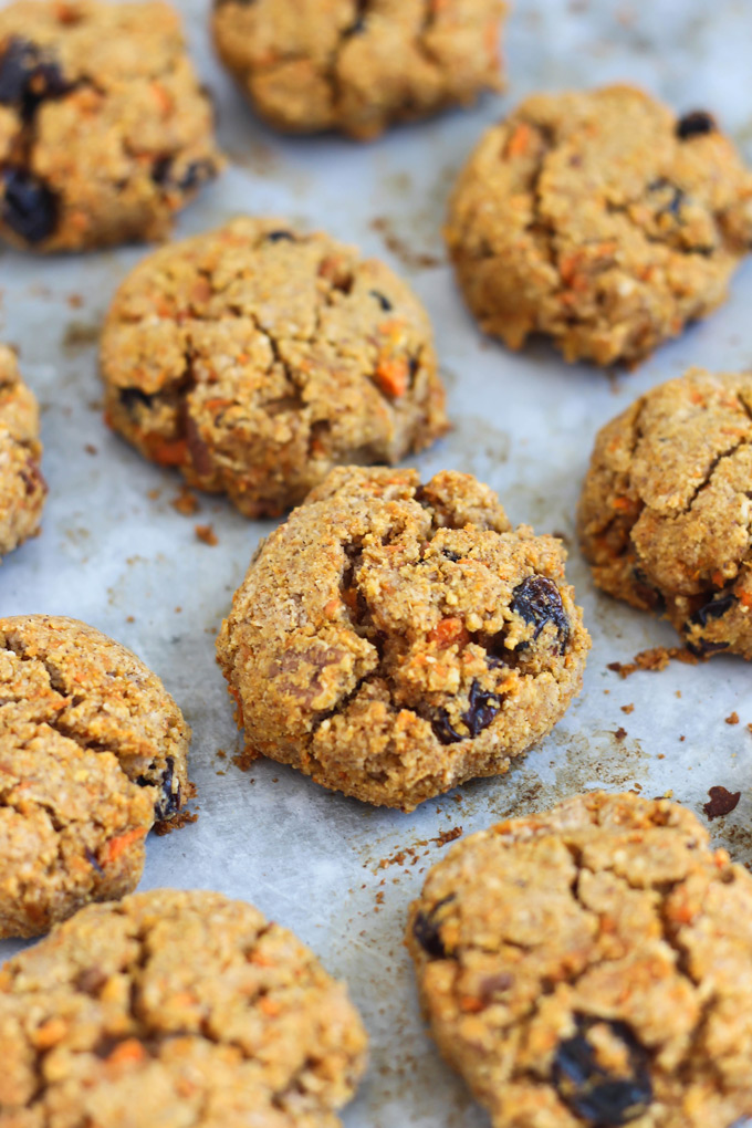 Put a spin on a classic dessert by making Inside Out Carrot Cake Cookies! They're vegan, gluten-free & full of the carrot cake deliciousness you love.