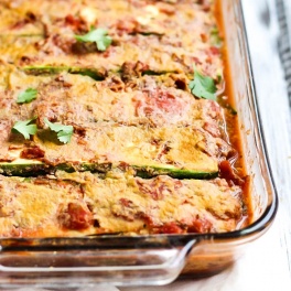 A lighter spin on a classic comfort food, this Vegan Zucchini Lasagna is filling & packed with vegetables. The tofu ricotta tastes just like the real stuff!