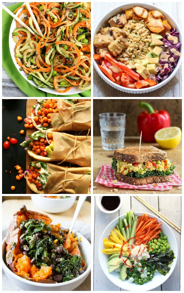 Skip the fast-food line and pack your own lunch! These 10 Healthy Vegan Lunches for Work (or School!) are easy to pack in a container and are super tasty.