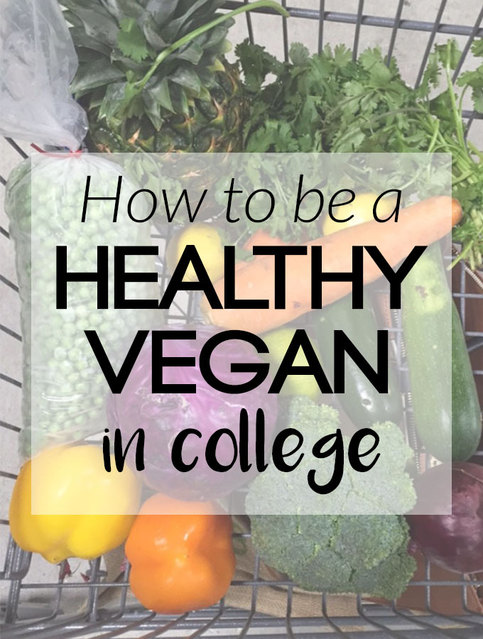 If you're off to college in the fall, check out these tips for being a healthy vegan in college! Even in a dorm room, you can create tasty, nutritious food.