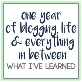 I'm recapping what I've learned in one year of blogging, what I struggled with personally, & some reader favorite recipes!
