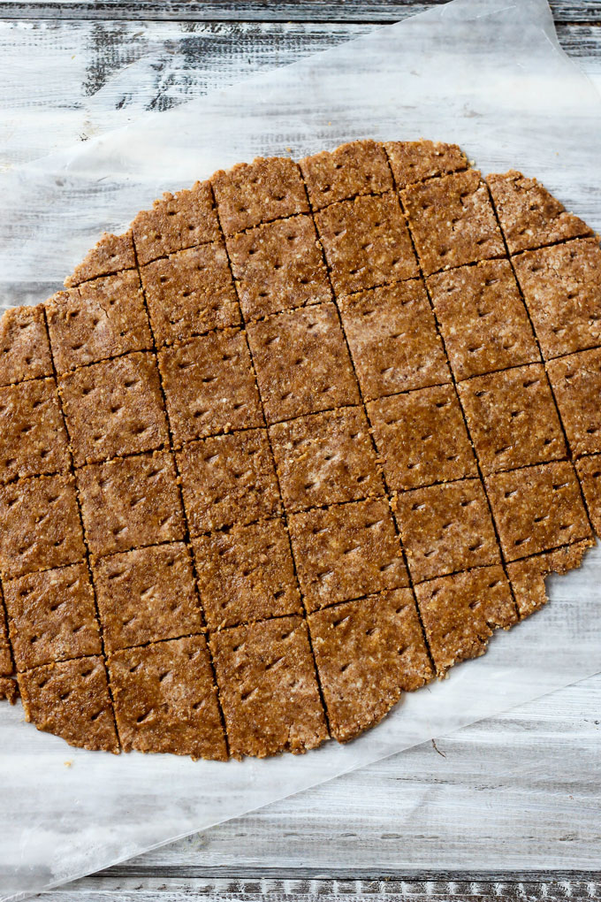 The classic snack just got a vegan & grain-free makeover! These vegan graham crackers are a great sweet snack between meals. Vanilla & chocolate recipes!