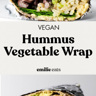 Loaded Veggie Hummus Wrap: The Perfect Lunch