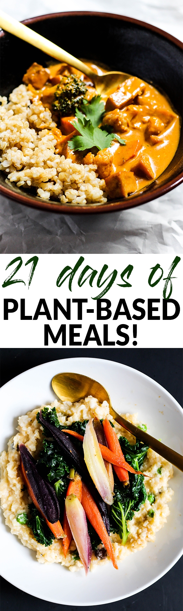 If you want to eat plant-based but don't know where to start, this 21-day challenge full of delicious meals and inspiration will kickstart your journey!