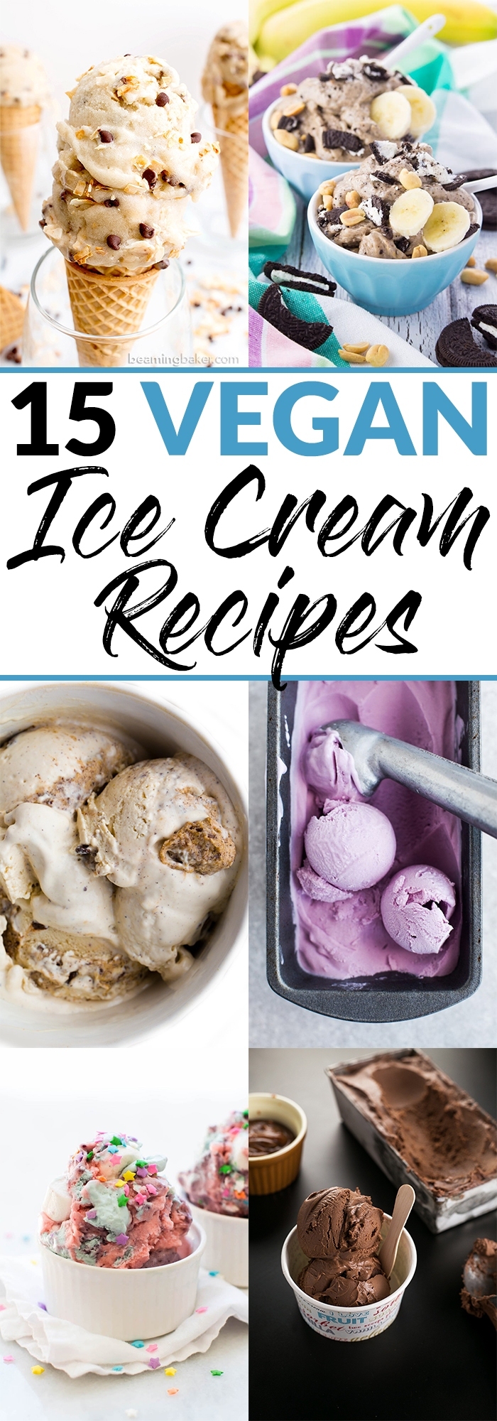 Cool off this summer with these 15 vegan ice cream recipes that are delicious, creamy & oh-so refreshing! No one will guess that these are all plant-based.