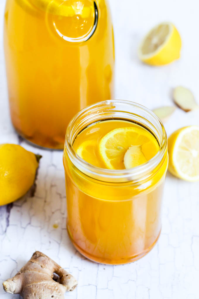 Amp up your morning routine with this warm, nourishing Turmeric Lemon Ginger Tea! It’s full of antioxidants and vitamin C to start your day feeling great.