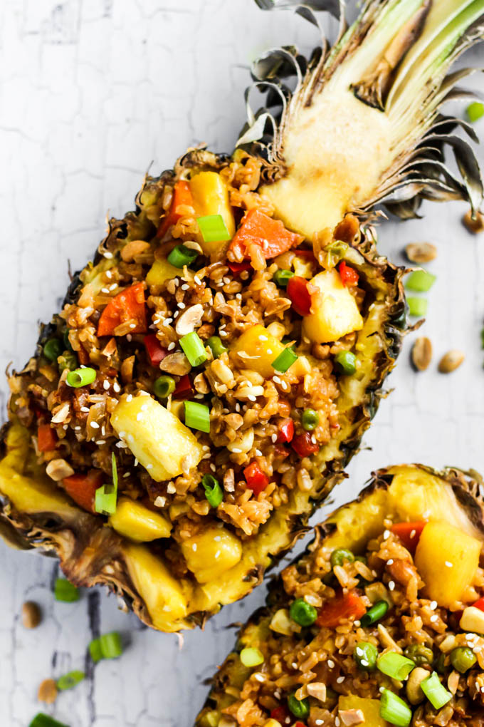 Vegan Pineapple Fried Rice