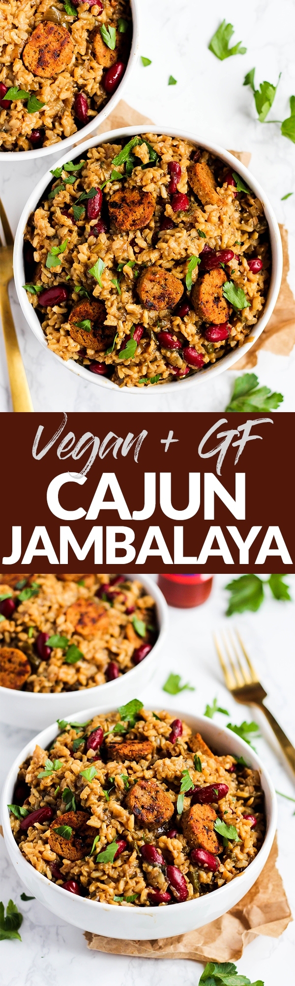 Serve this Classic Cajun Vegan Jambalaya to a crowd as a comforting, one-pot meal that will impress everyone! Authentic, simple & so full of Creole flavor. (gluten-free)