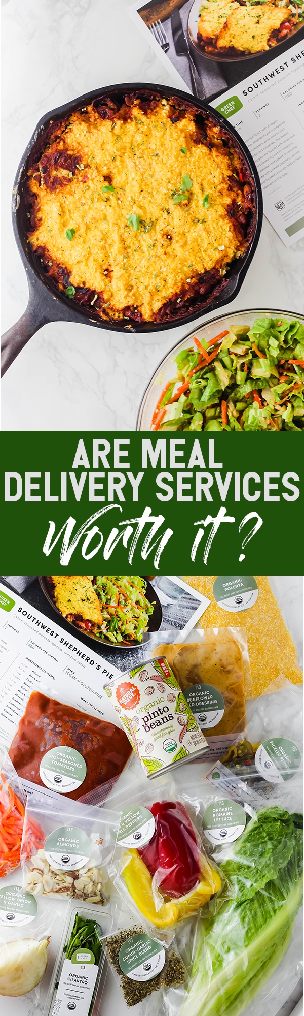 Are meal delivery services worth it? I’m sharing all the details on Green Chef and their Vegan Plan! (PS: A special discount is waiting for you in the post!)