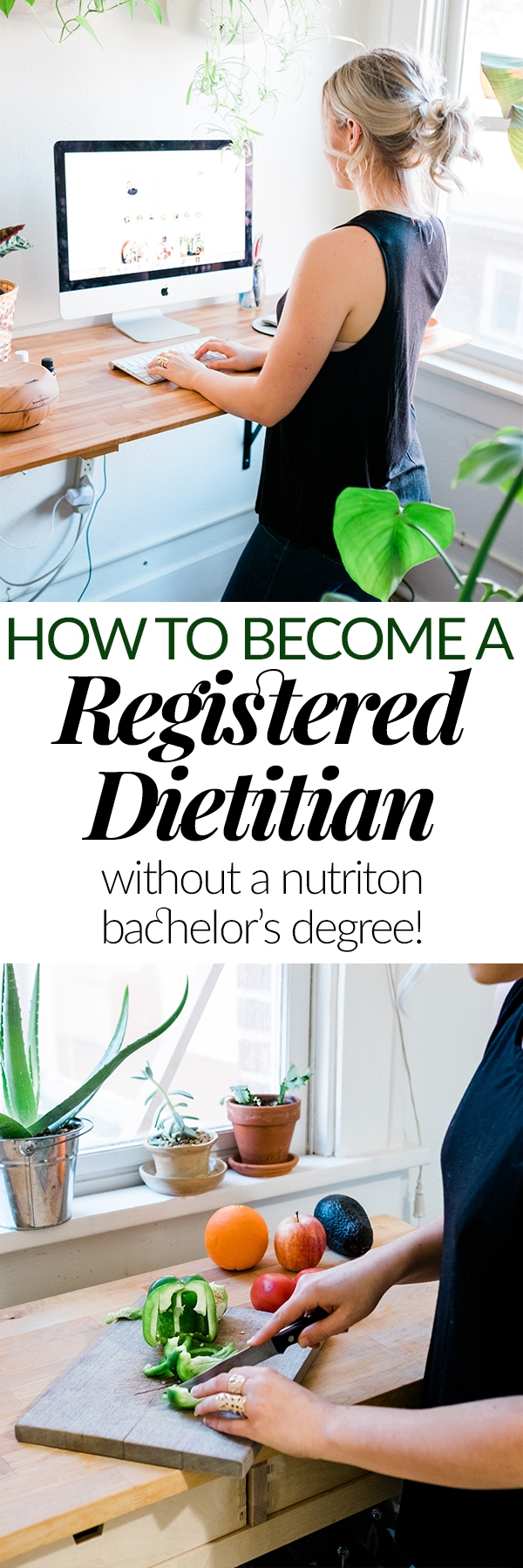 One of the most common questions I get is "how did you switch career paths to become a registered dietitian (RD)?" I'm detailing every step you'll need to take if you want to become a dietitian and have a non-nutrition bachelor's degree.