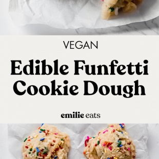 Funfetti Vegan Cookie Dough