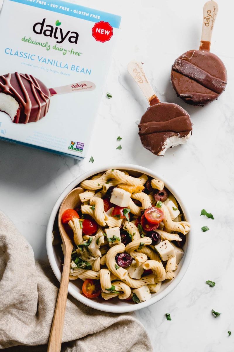 Daiya Dessert Bars & Pasta Salad