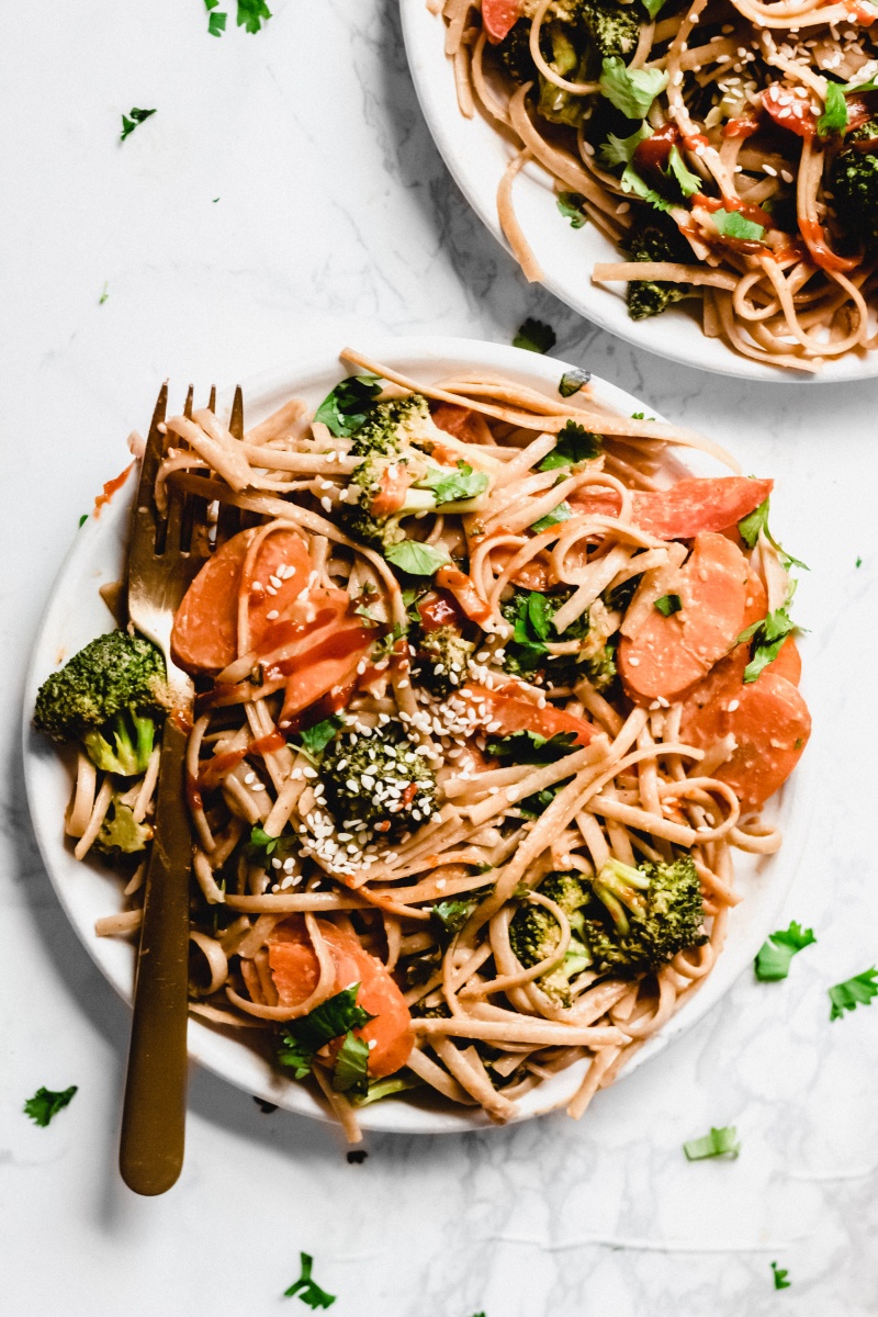 Vegan Peanut Butter Noodles