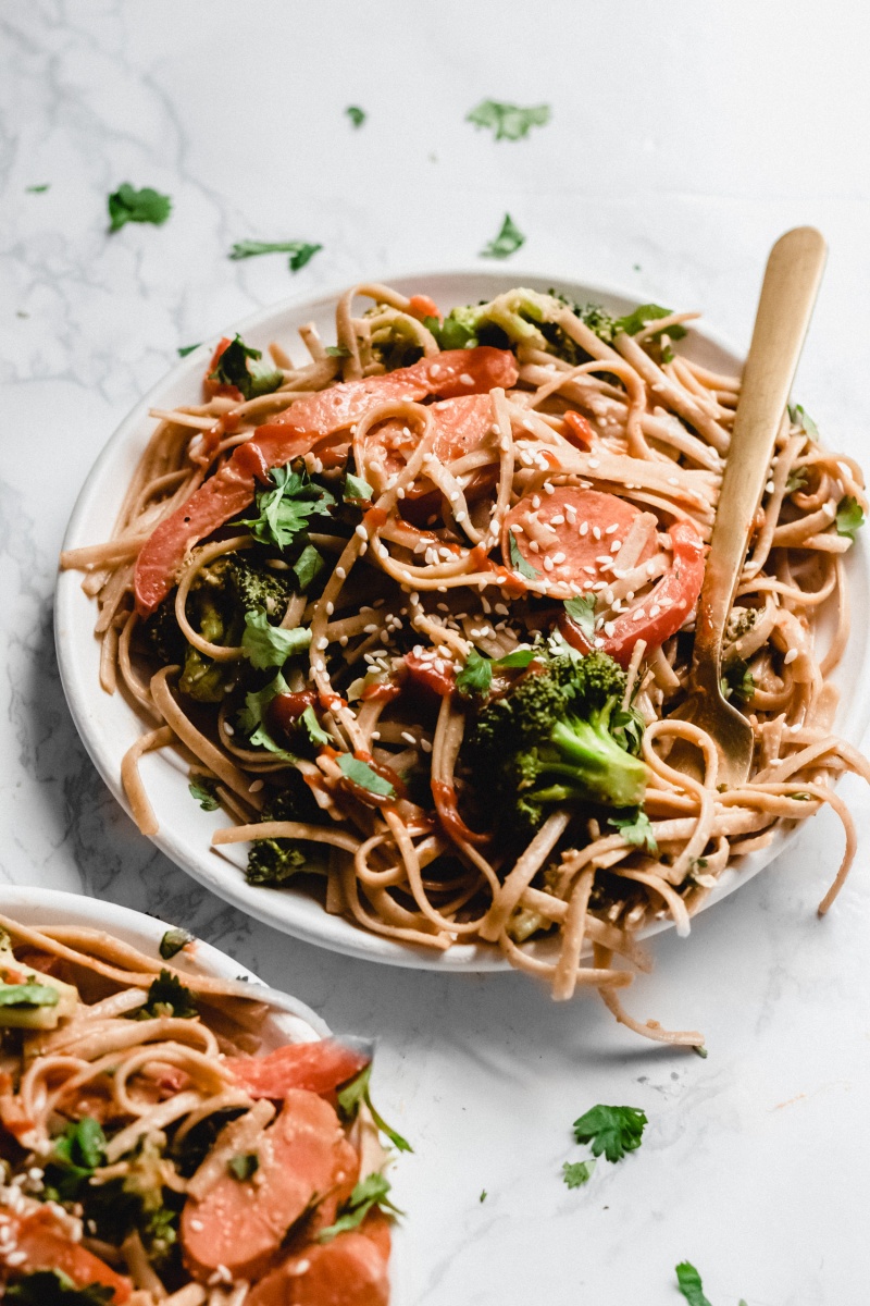 Vegan Peanut Butter Noodles